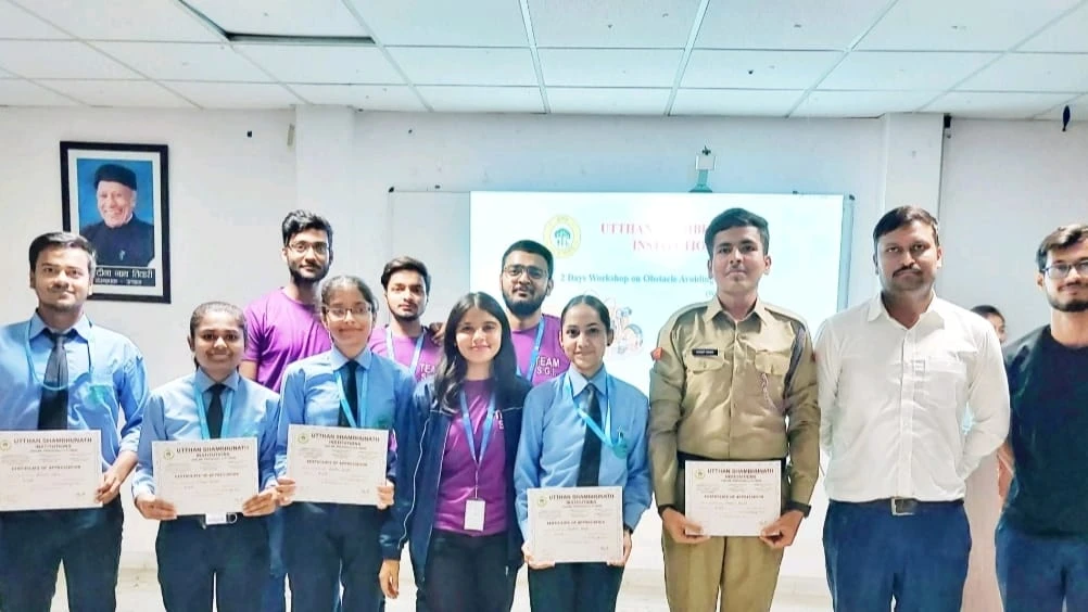 IOT Robotics Workshop certificate