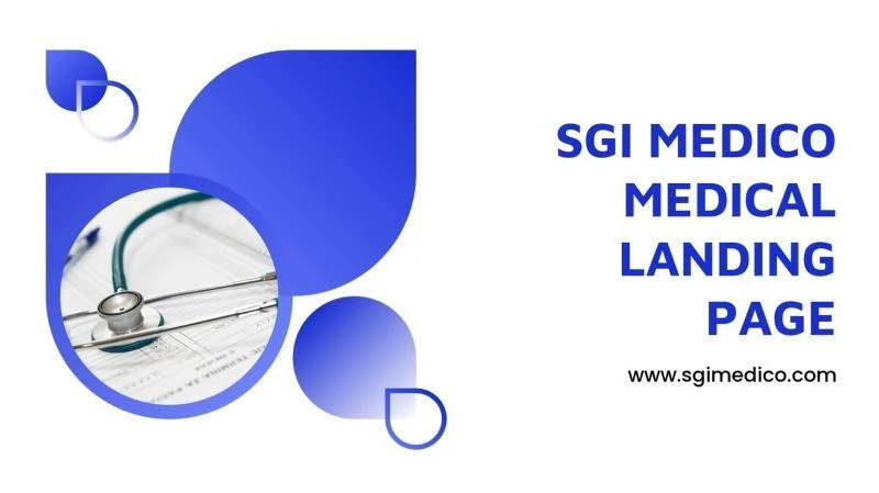 SGI Medico hospital website screenshot
